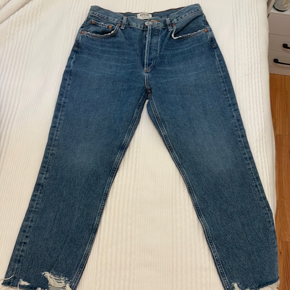 AGOLDE Dark Denim Jeans